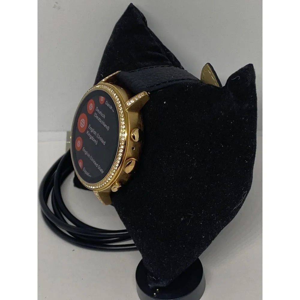 Fossil Gen 4 Authentic Digital Dial Smart Watch Custom Band FTW6021 AB190